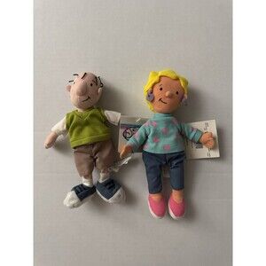 Vintage Disney Store Doug and Patti Nickelodeon Mini Bean Bag Plush Lot of 2